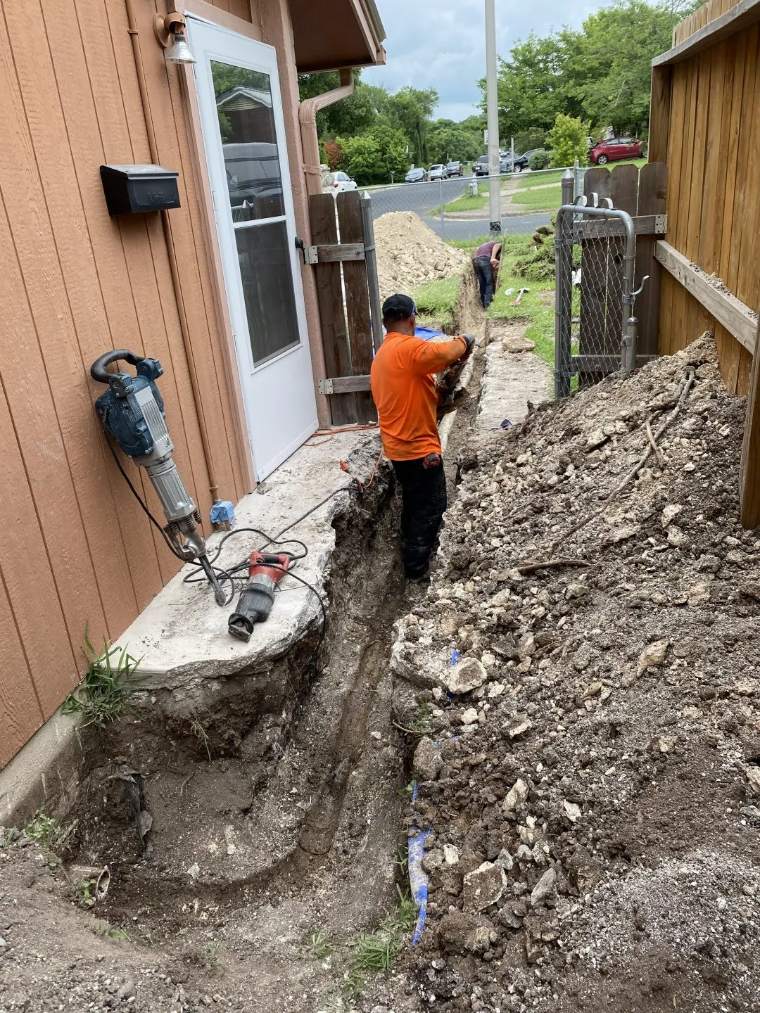 Sewer Line Replacement 11