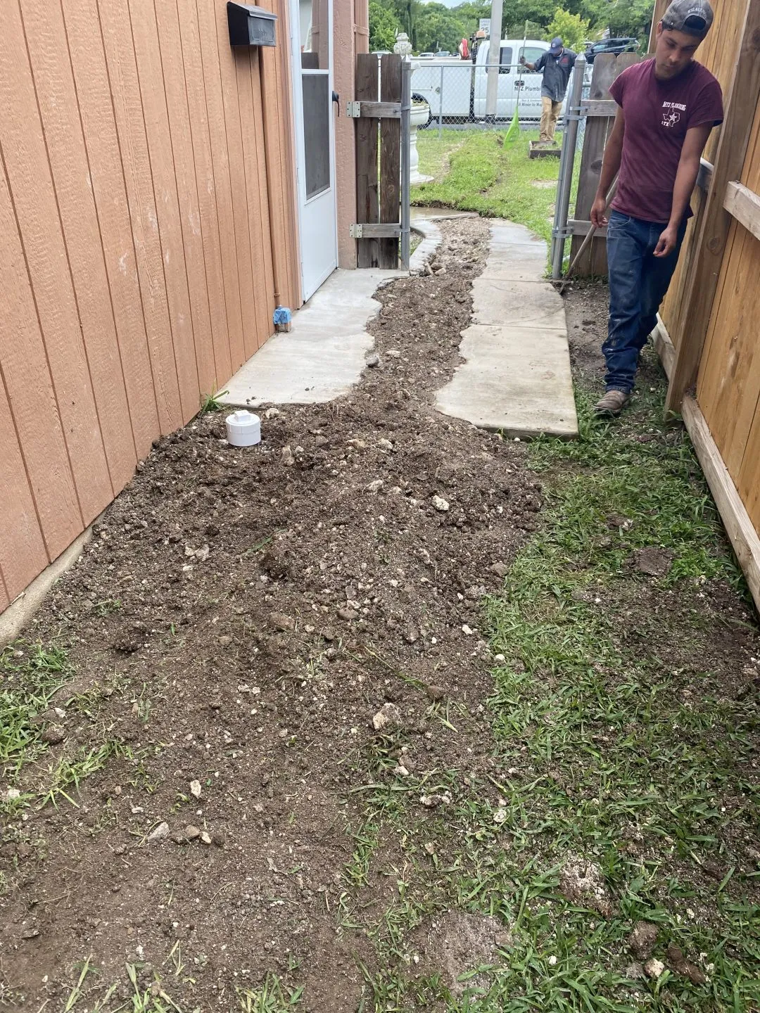 Sewer Line Replacement 14