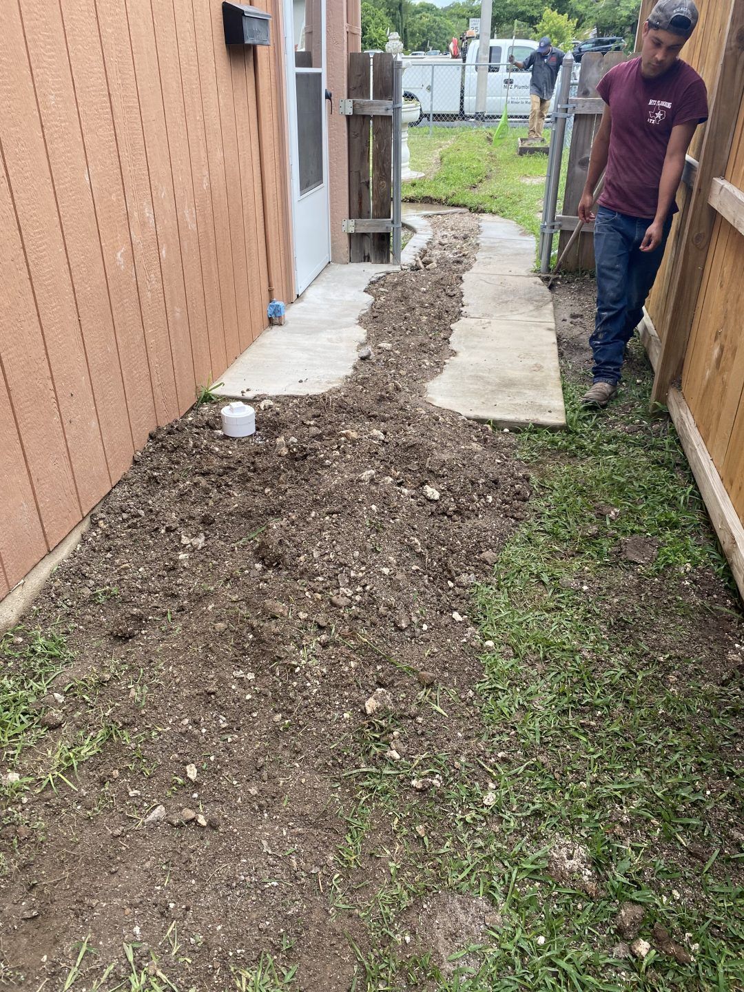 Sewer Line Replacement 14