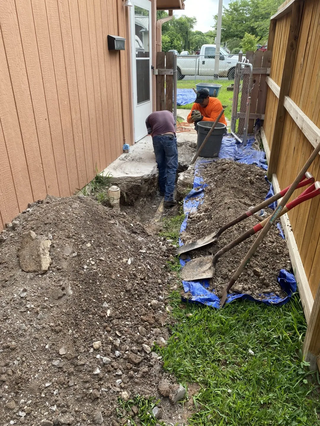 Sewer Line Replacement 10