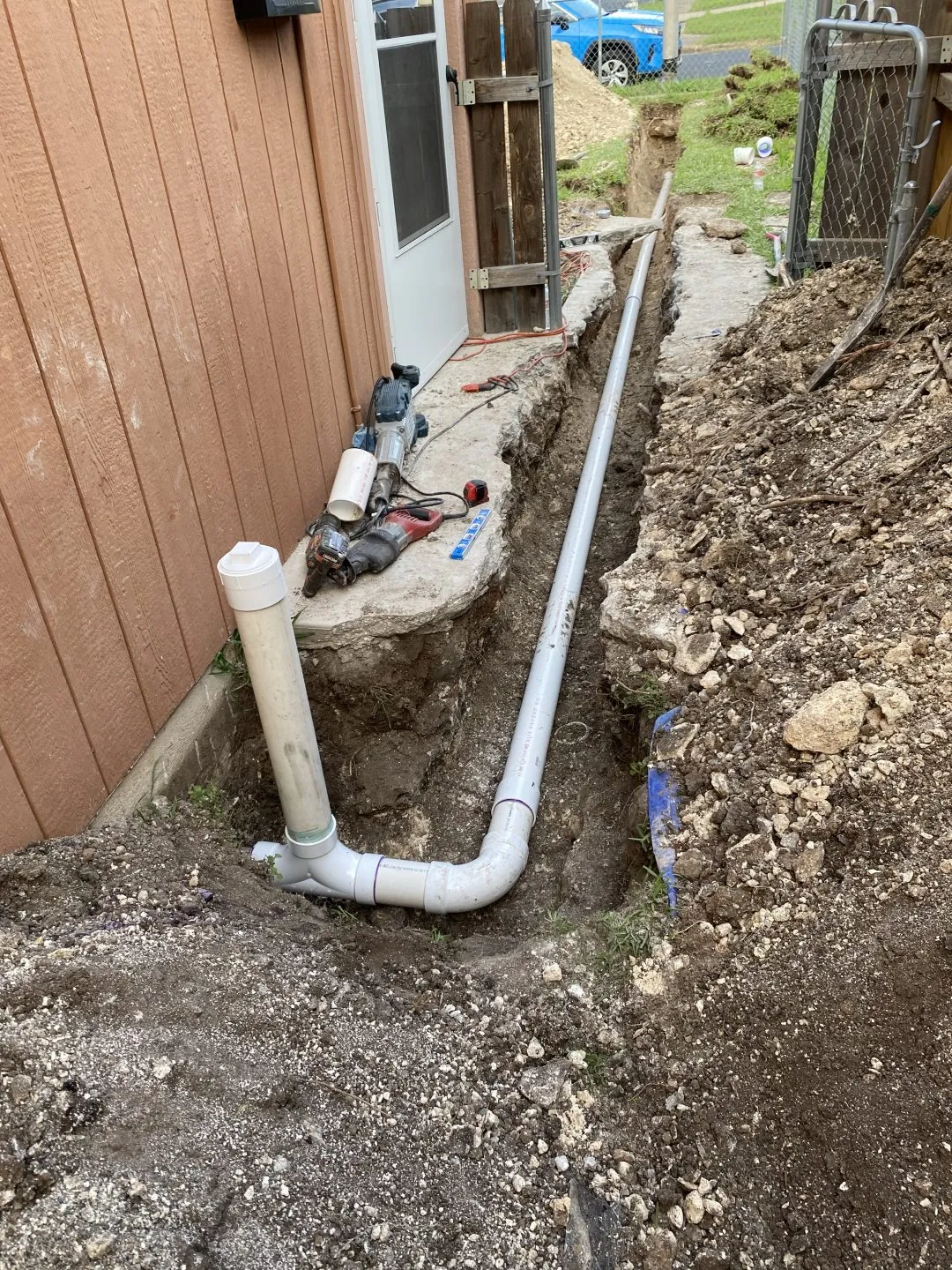 Sewer Line Replacement 6