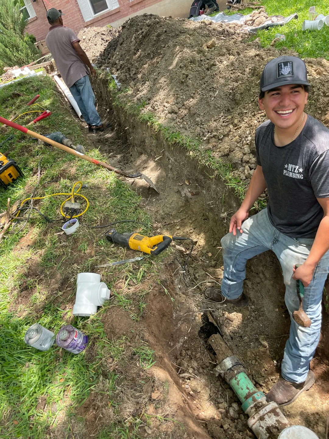 Sewer Line Replacement 18