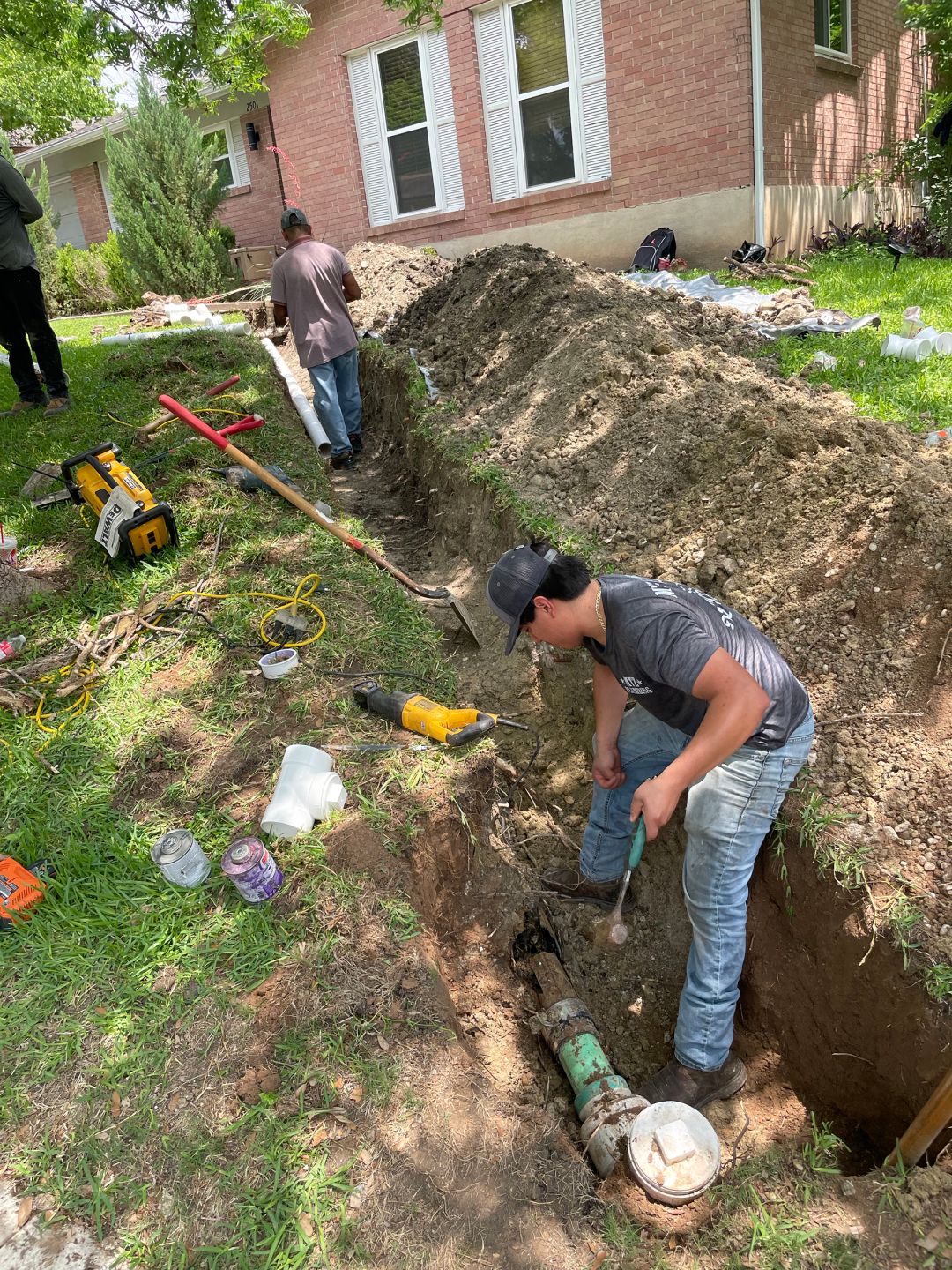 Sewer Line Replacement 20