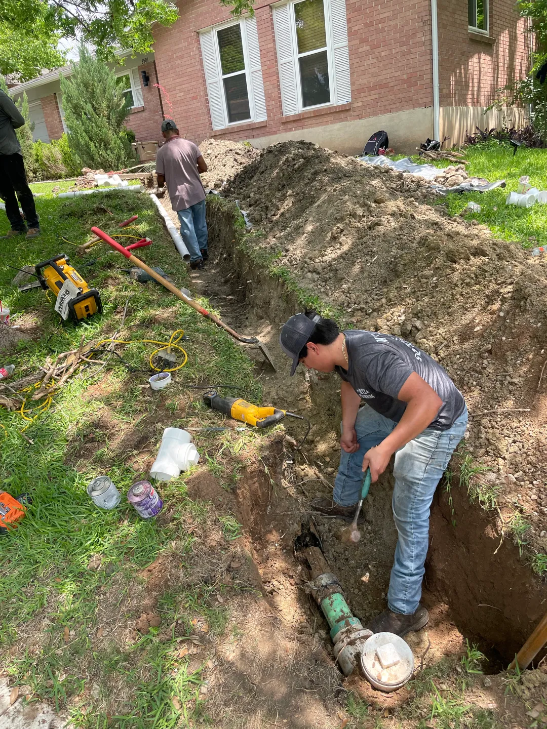 Sewer Line Replacement 20